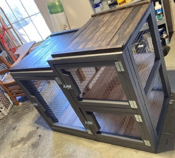 Custom Order - Indoor Rabbit Hutch