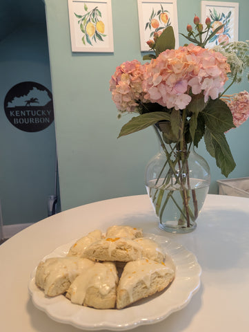 Orange Glazed Scone - Made to Order - Package of 3