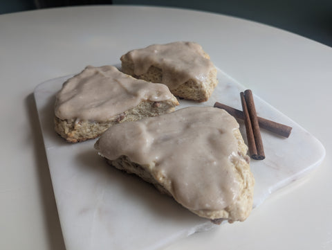 Cinnamon Glazed Scone - Made to Order - Package of 3