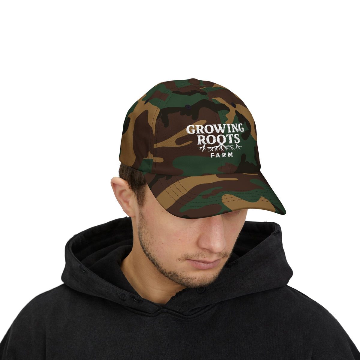 "Growing Roots Farm" Classic Dad Cap