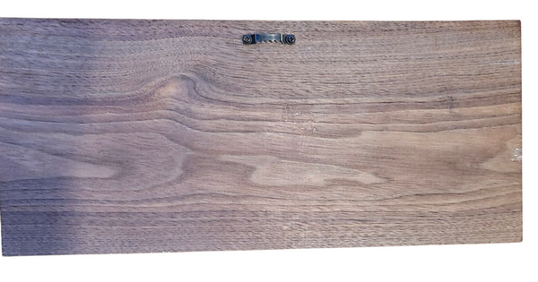 “The Man Who Stands with God Is Always in the Majority” – Handcrafted Walnut Wooden Sign