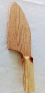 Wooden Toy Cleaver - Pine and Oak