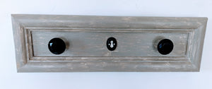 Reclaimed Drawer Sign - Bow Holder - Coat Hanger