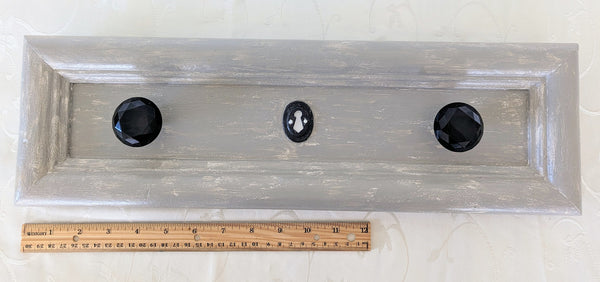 Reclaimed Drawer Sign - Bow Holder - Coat Hanger