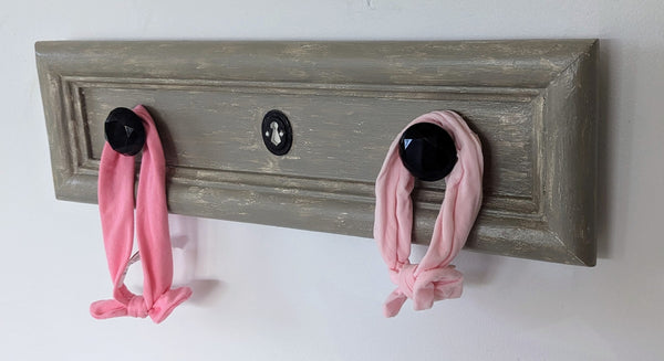 Reclaimed Drawer Sign - Bow Holder - Coat Hanger