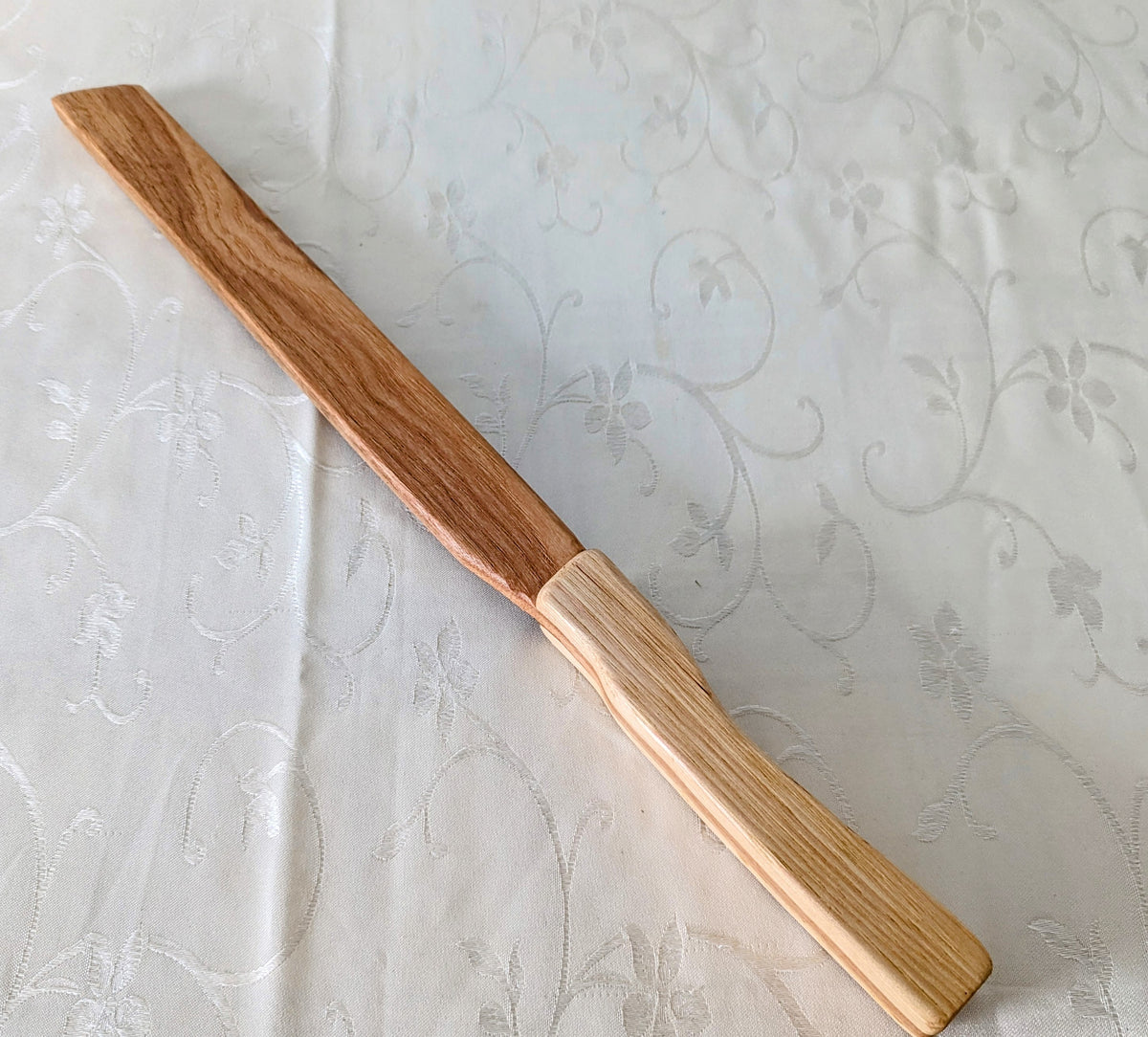 Handcrafted Wooden Short Sword – Poplar Blade & Ash Hilt