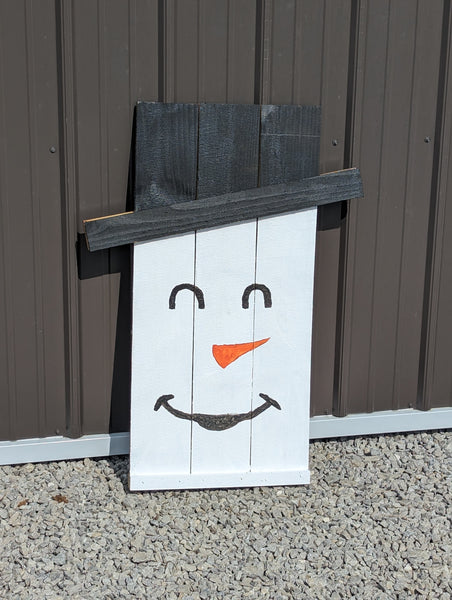 Door Sign - Reversible Scarecrow/Snowman Decoration