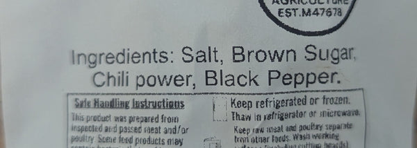 Bacon – Natural Brine Cured