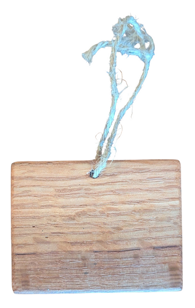 Wooden Holiday Ornament – “For Unto Us a Child Is Born”