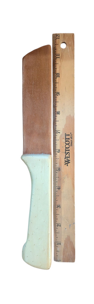 Handcrafted Wooden Toy Knife – Made from Reclaimed Pine & Cherry