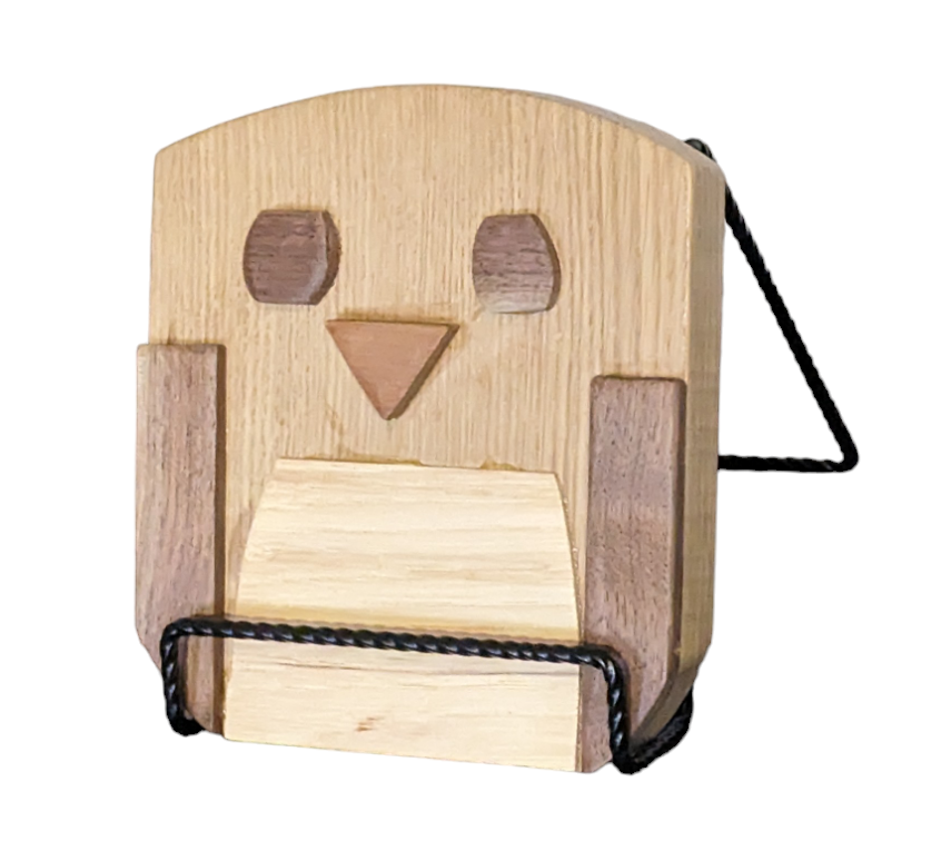 Handcrafted Wooden Owl