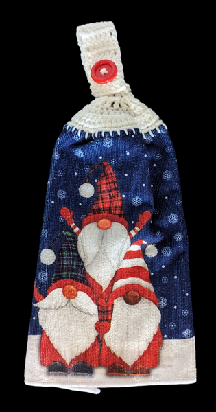 Winter Hanging Towels - Gnomes - Set of 2