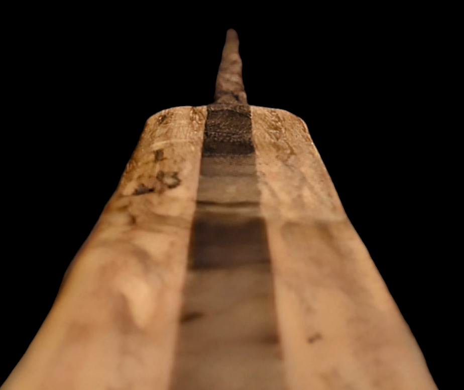 Handcrafted Wooden Toy Sword – Walnut Blade & Oak Hilt