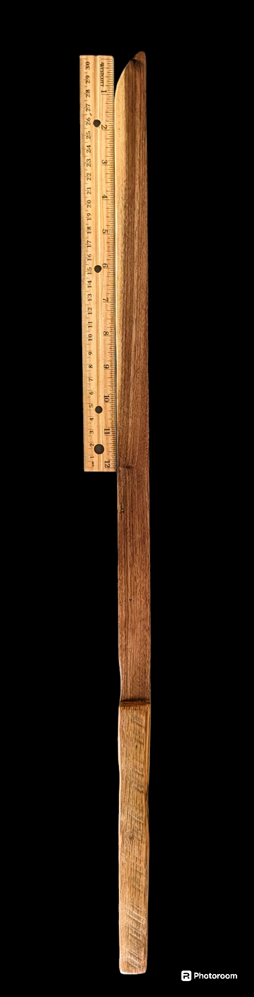 Handcrafted Wooden Toy Sword – Walnut Blade & Oak Hilt