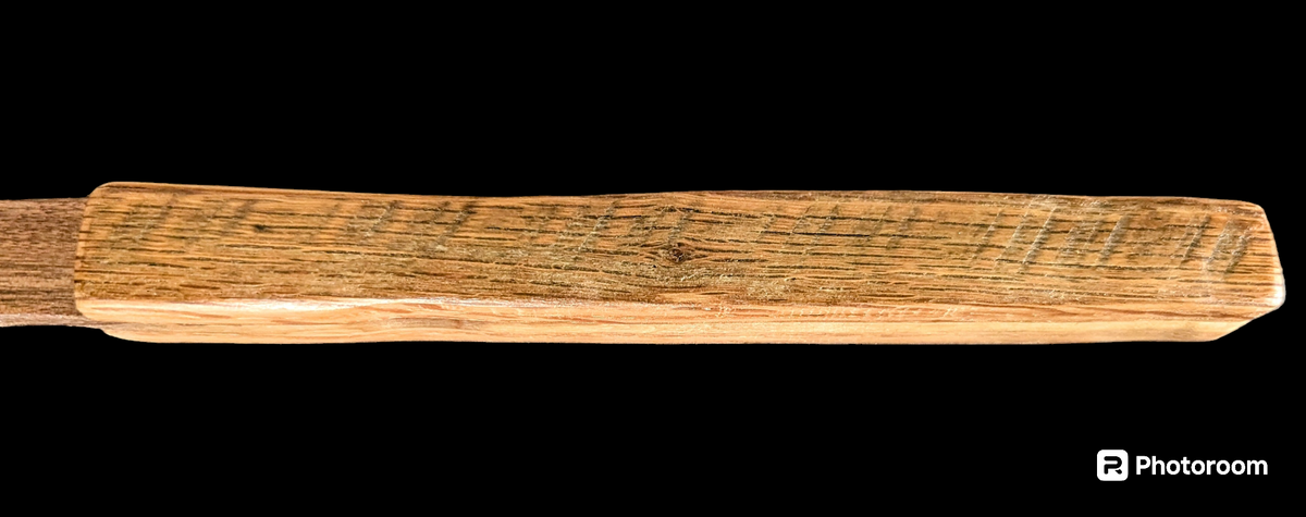 Handcrafted Wooden Toy Sword – Walnut Blade & Oak Hilt