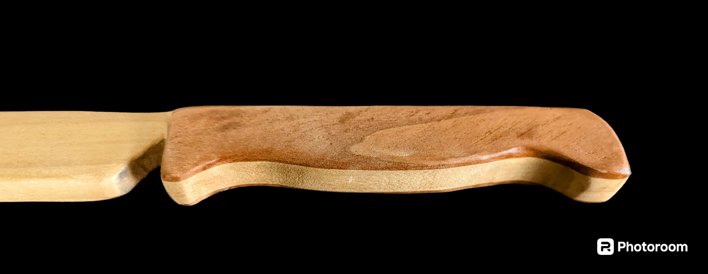 Handcrafted Wooden Toy Sword – Made from Reclaimed Poplar & Cherry Wood