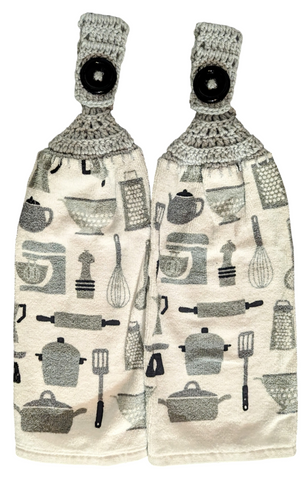 Hanging Towels - Kitchen Utensils - Set of 2