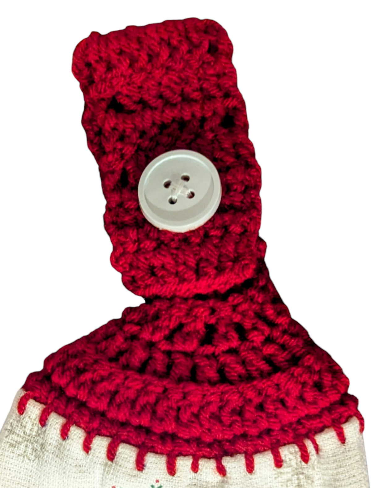 Christmas Hanging Towels - "Gnome for the Holidays" with Santa Gnomes - Set of 2