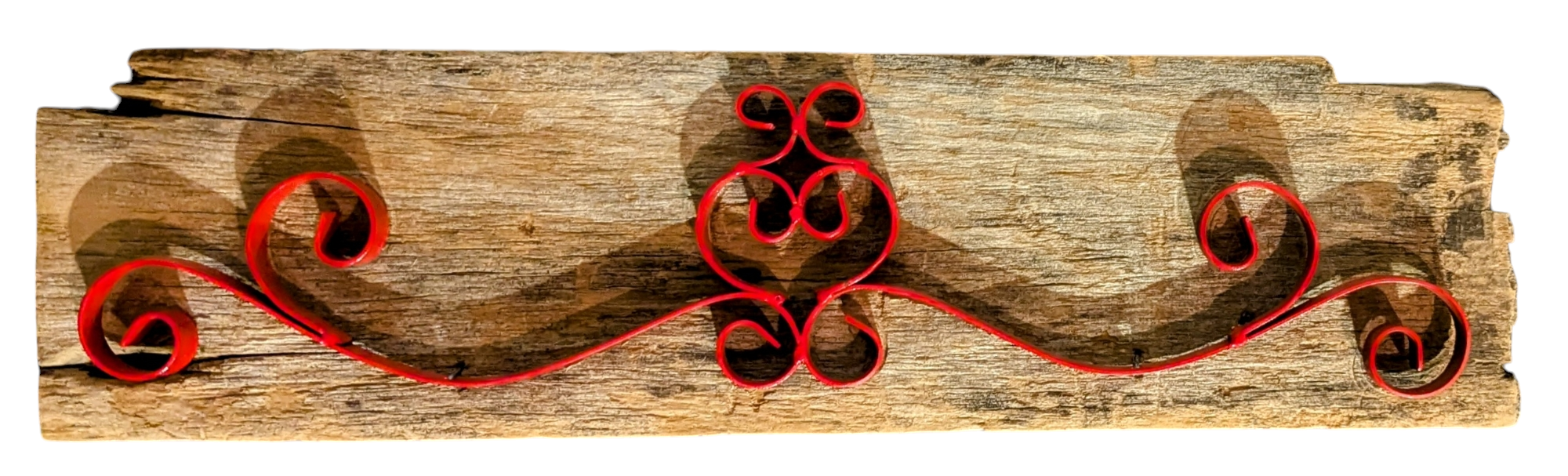 Rustic Red Sign Reclaimed Barnwood Sign with Red Decoration – Growing Roots Farm
