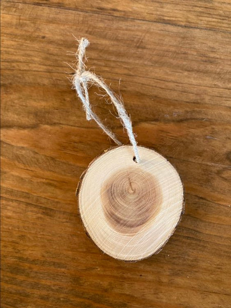 Hand Painted Wooden Ornament - Egg