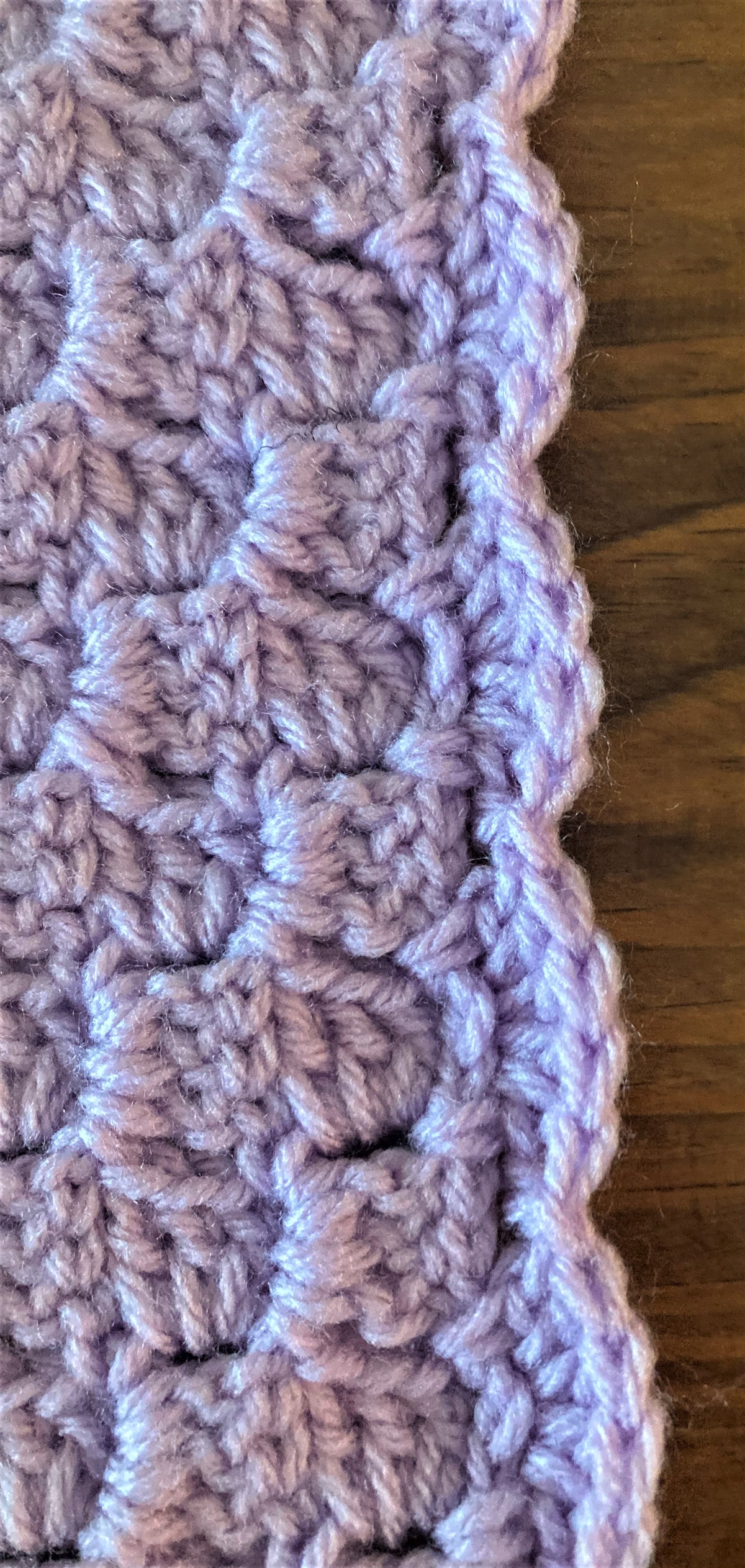 Hand-Crocheted Unicorn Baby Blanket – Purple &amp; White with Fringe Mane