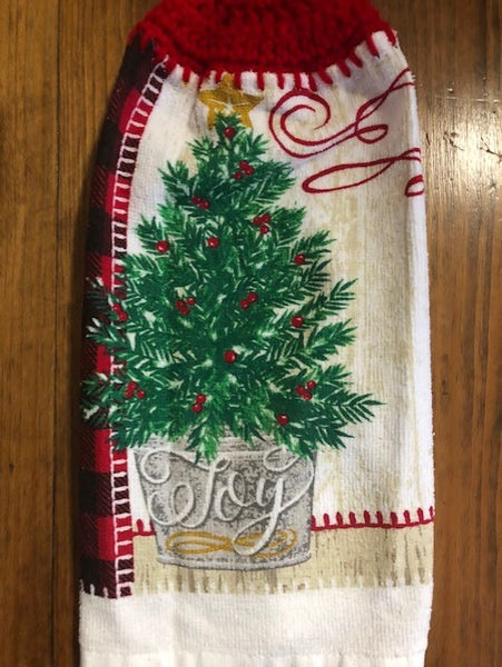 Christmas Hanging Towels - Trees - Choose a Set of 2 or the whole lot of 6 towels