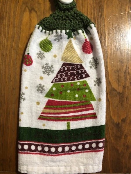 Christmas Hanging Towels - Trees - Choose a Set of 2 or the whole lot of 6 towels