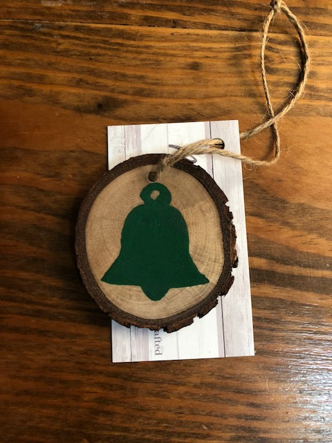 Hand Painted Wooden Christmas Ornament