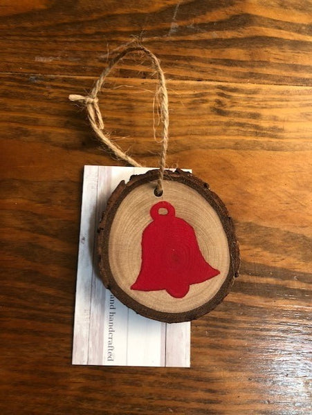 Hand Painted Wooden Christmas Ornament