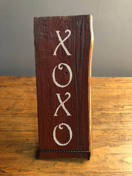 Rustic Barn Wood Signs - Valentine's Day Inspired - LOVE - XOXO