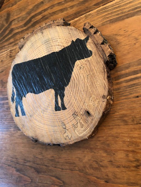 Rustic Wood Slab Signs – Farmhouse Inspired