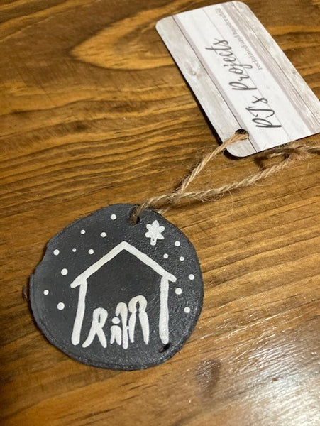 Hand Painted Wooden Ornaments