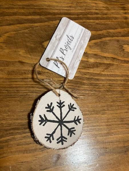 Hand Painted Wooden Ornaments