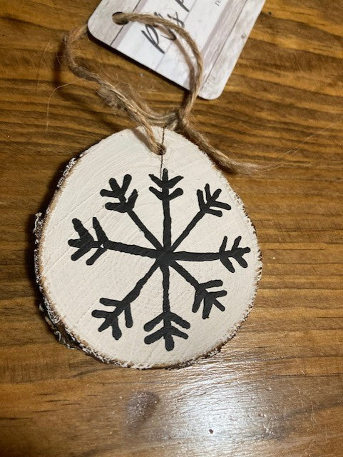 Hand Painted Wooden Ornaments