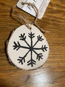 Hand Painted Wooden Ornaments