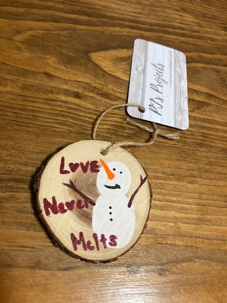 Hand Painted Wooden Ornaments