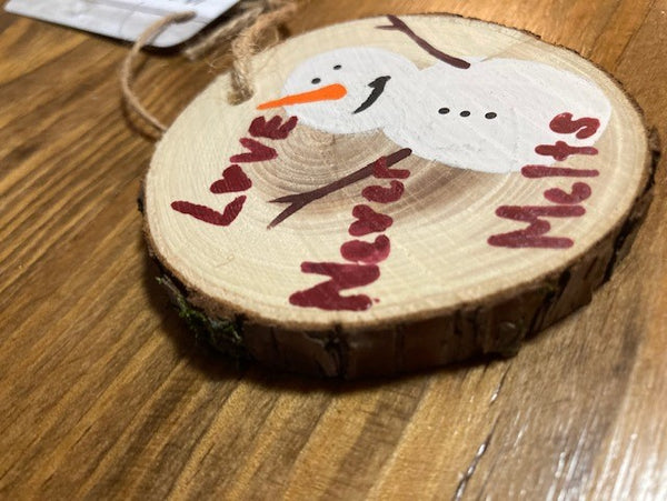 Hand Painted Wooden Ornaments