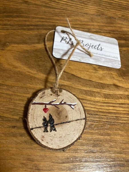 Hand Painted Wooden Ornaments