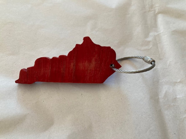 State of Kentucky Keychains - Low/No Gloss