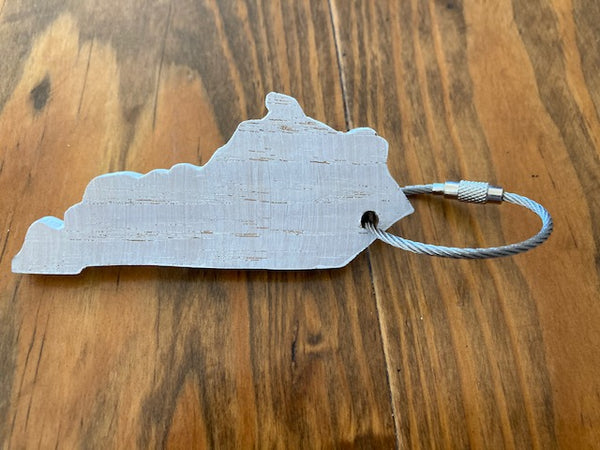 State of Kentucky Keychains - Low/No Gloss