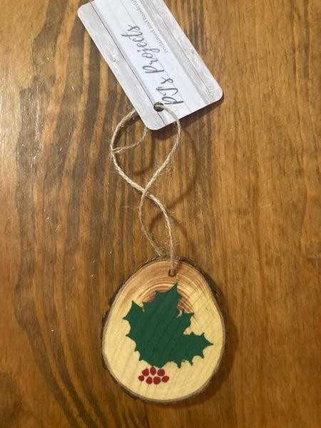 Hand Painted Wooden Ornaments