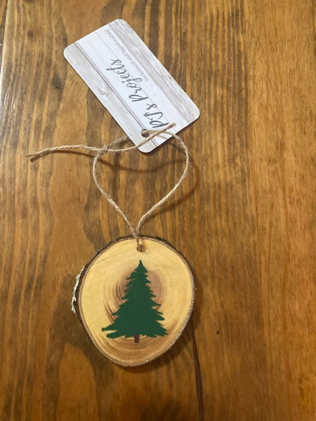 Hand Painted Wooden Ornaments