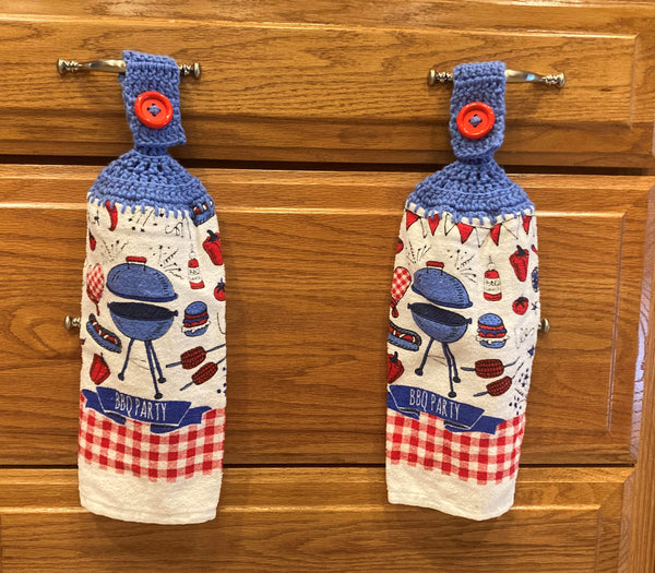 Hanging Towels - BBQ Party - Set of 2